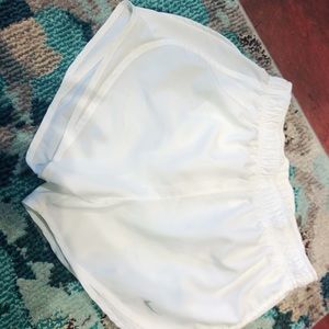 Nike white shorts